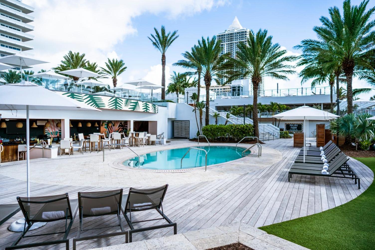Nobu Hotel Miami Beach Esterno foto